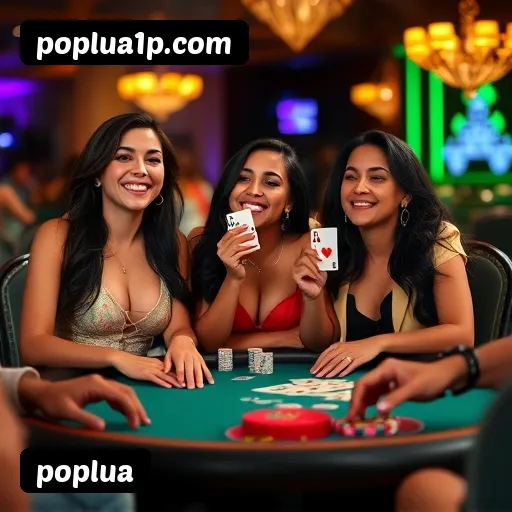 Jogos de Mesa Premium poplua - Blackjack, Roleta, Baccarat